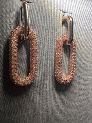 Orecchini Pendenti Oro Rosa