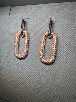 Orecchini Pendenti Oro Rosa