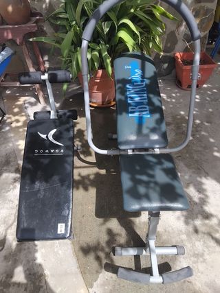 Banco abdominal AB King Pro + Domyos PA150
