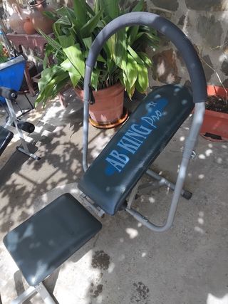 Banco abdominal AB King Pro + Domyos PA150