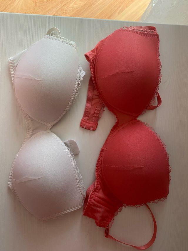 Reggiseno Rosso e Bianco