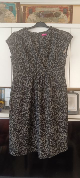 Elegante vestido invierno premamá embarazada 