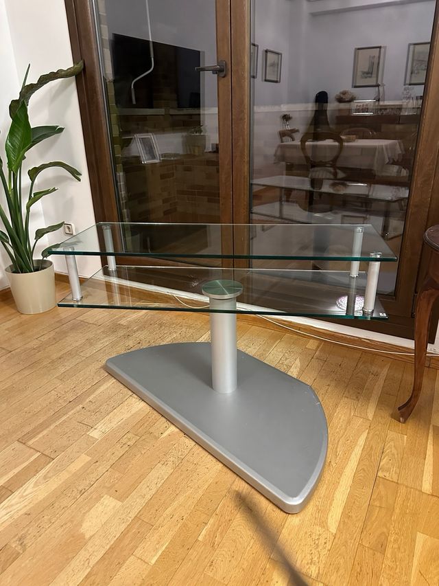 Mobile TV vintage in vetro