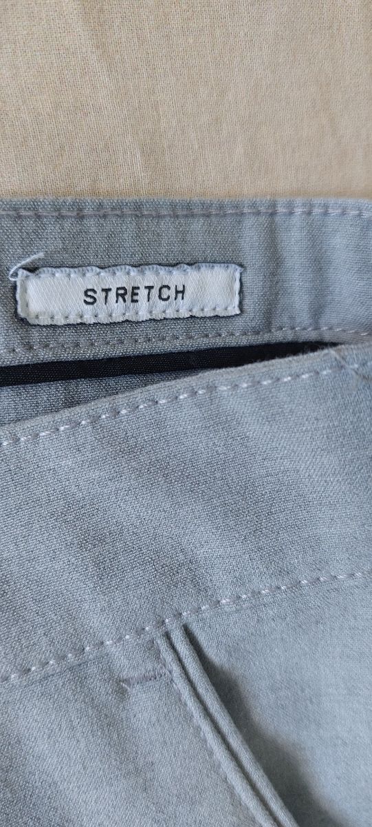 Pantaloni Uomo Grigio