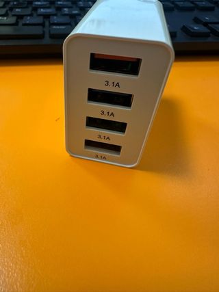 Caricabatterie USB 4 porte