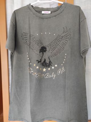 Camiseta verde militar 
