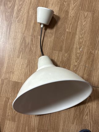Lámpara colgante blanca