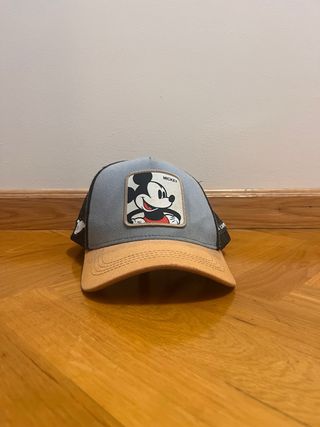 Gorra Mickey Mouse | Azul y Beige