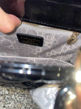Mini Lady Dior nera