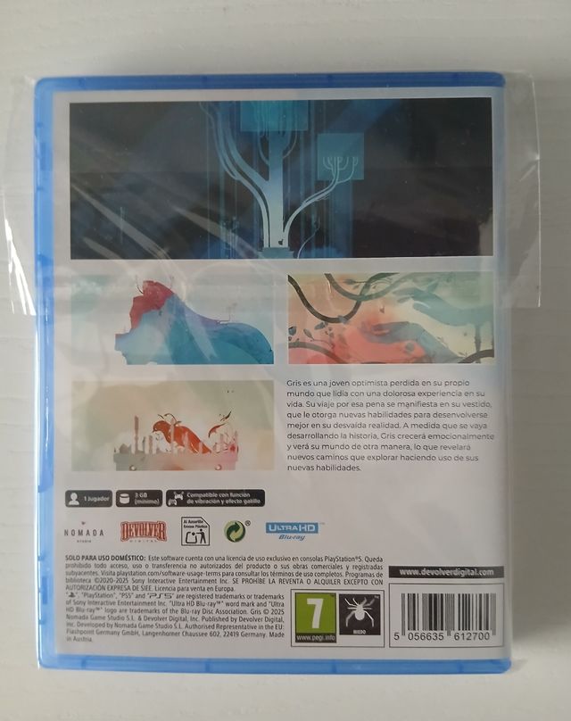 Gris PS5 (NUEVO)