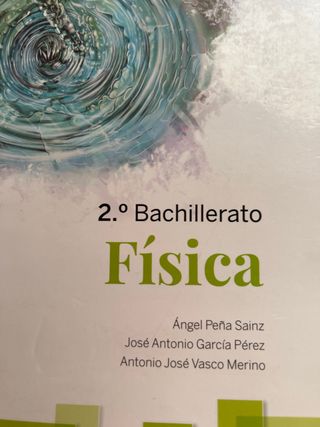 Física 2.º Bachillerato