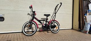 BICICLETA roda 16" 4,5-6 ANOS 500 SPY HERO GIRL