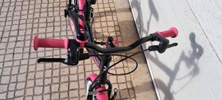 BICICLETA roda 16" 4,5-6 ANOS 500 SPY HERO GIRL