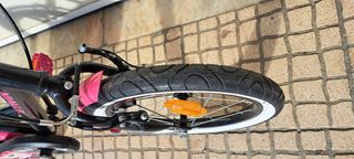 BICICLETA roda 16" 4,5-6 ANOS 500 SPY HERO GIRL