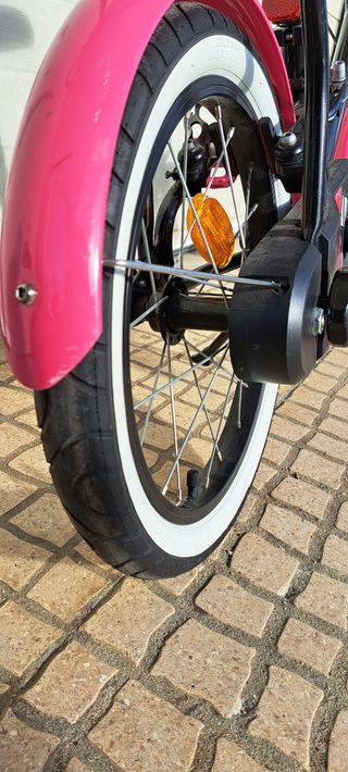 BICICLETA roda 16" 4,5-6 ANOS 500 SPY HERO GIRL