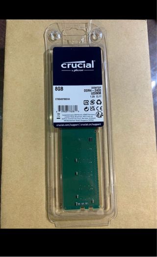 Ultimo RAM Crucial 8GB DDR4-2400MHz