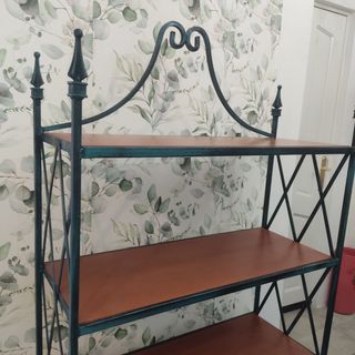 Estantería metal y madera - 4 baldas