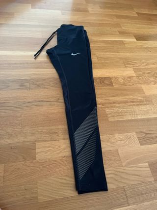 Mallas Nike running negras