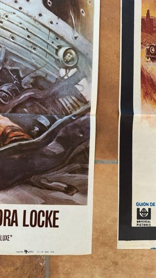 Lote 4 Pósters Clint Eastwood Originales