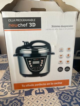 Olla newchef 3D programable sin usar