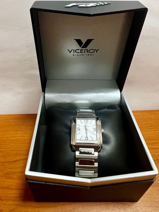 Reloj Viceroy Hombre - Cuadrado Plata