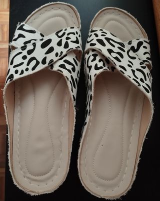 Sandalias verano - leopardo