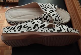 Sandalias verano - leopardo