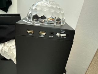Torre de sonido 5 altavoces con luces 