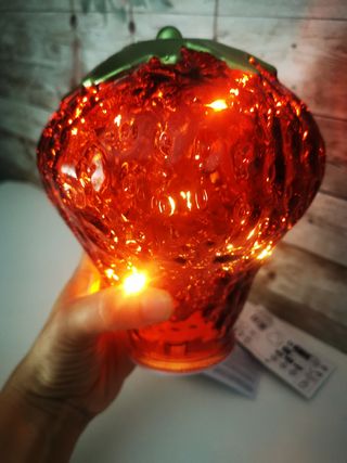 Lampara decorativa diseño Fresa. LED.