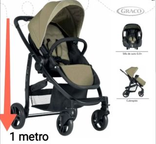 Graco Evo Trio: Silla paseo, capazo y silla auto.