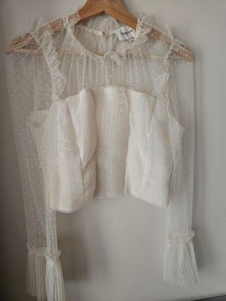 Blusa Choklate París beige