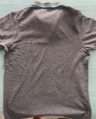 Polo Fred Perry L Slim gris azul