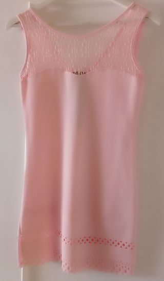 Vestido rosa bebé 