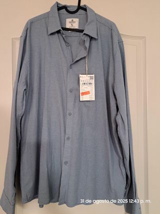 Camisa Springfield XL - Azul