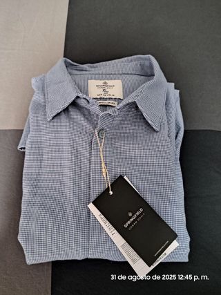 Camisa Springfield XL - Azul
