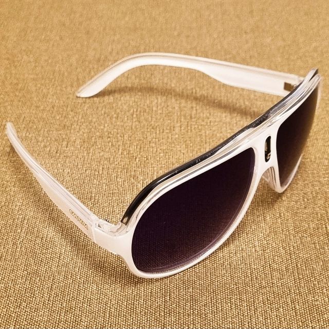 Carrera Aviator Vintage - Gafas de Sol Blanco Chic