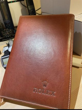 agenda 2011 Rolex in pelle
