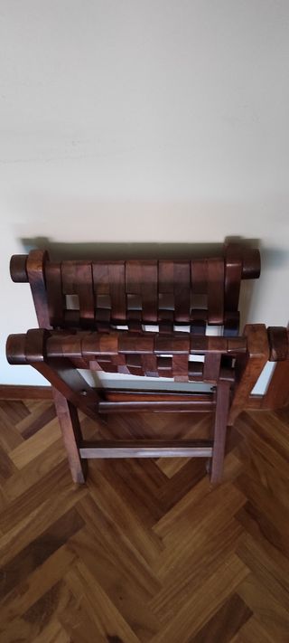 Banqueta plegable madera