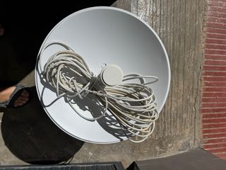 Antena Wifi y cable de red largo