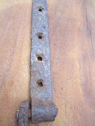 Bisagra antigua de forja - 47cm