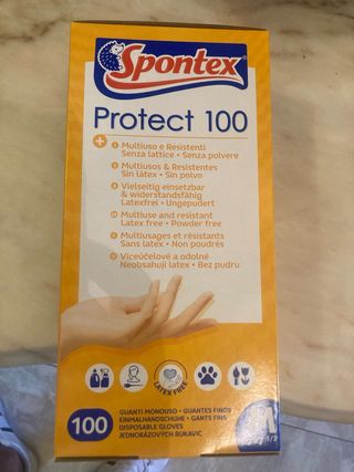 Guantes Spontex Protect 100 M