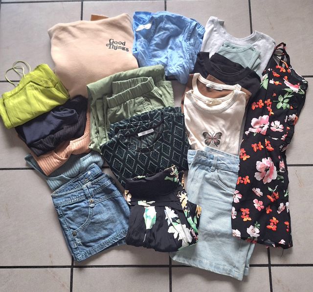 Lote ropa mujer talla S - 18 prendas