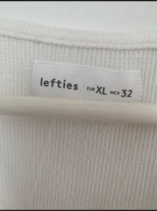 Camisa Lefties blanca - XL