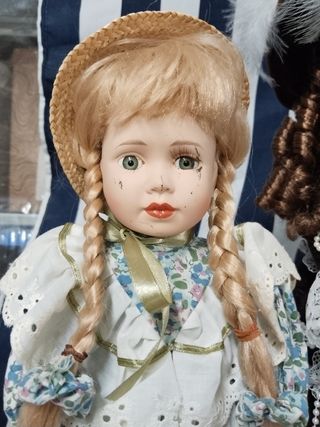 Bambole vintage in porcellana
