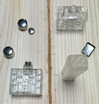 3 bottiglie di profumo antiche