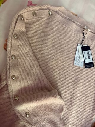Maglione Guess rosa cipria tg S