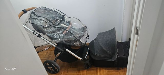 Cochecito bebé ligero Gris