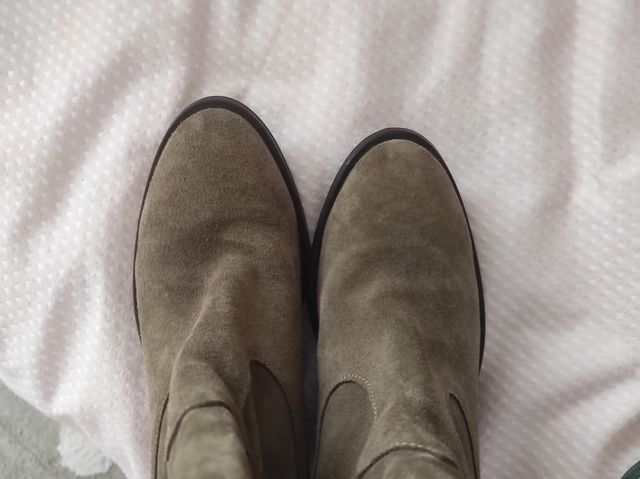 Botas WONDERS campera serraje (100% piel) marrón m