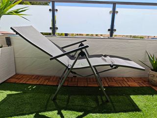 2 Sillas Hamaca Grises - Exterior