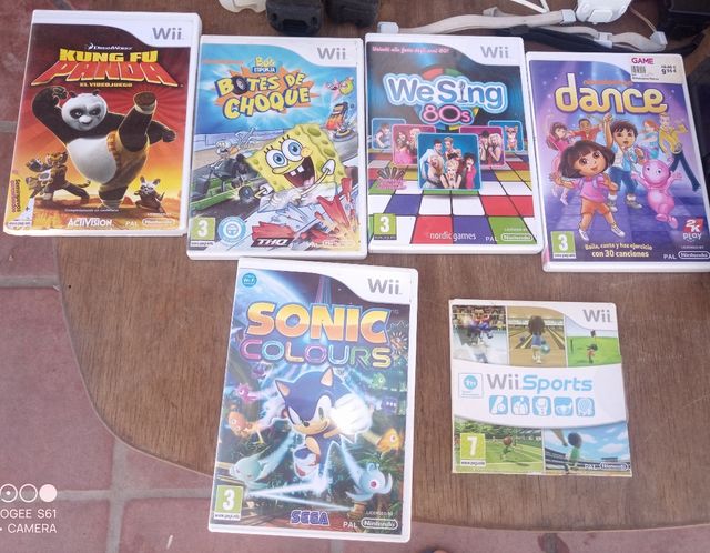 Wii completma Consola no funciona + juegos